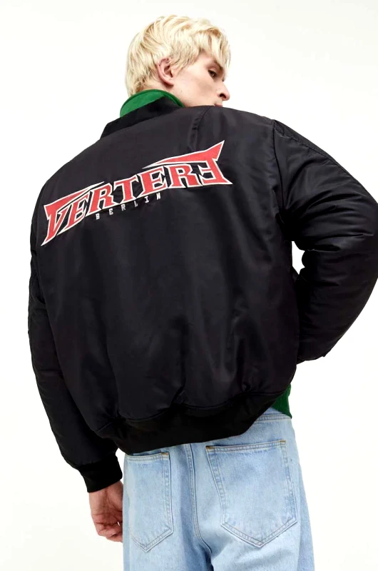 Vertere Berlin Μπουφάν bomber Vertere Berlin 0 ανδρικά, χρώμα: μαύρο VER J13