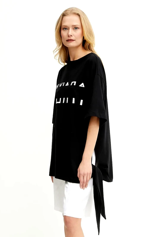 Liviana Conti Βαμβακερό μπλουζάκι Liviana Conti γυναικείο, χρώμα: μαύρο, L5SW75