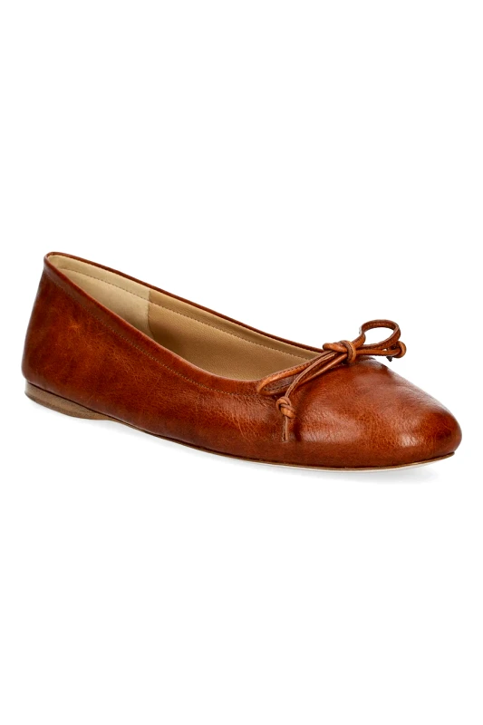 JW Anderson Μπαλαρίνες JW Anderson χρώμα: καφέ, BL0031 LA0323 640