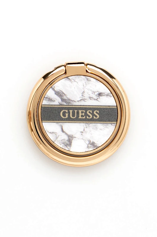 Guess Αυτοκόλλητη υποδοχή για το τηλέφωνο Guess Uchwyt Ring Stand χρώμα: άσπρο
