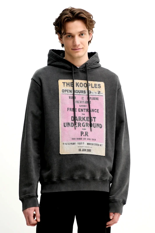 The Kooples Βαμβακερή μπλούζα The Kooples