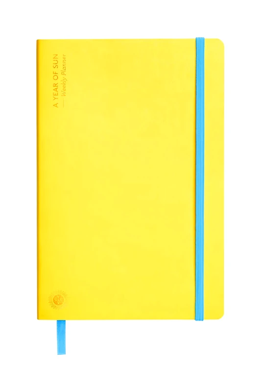 Octaevo Εβδομαδιαίο ημερολόγιο Octaevo A Year Of Sun Agenda χρώμα: κίτρινο, 0