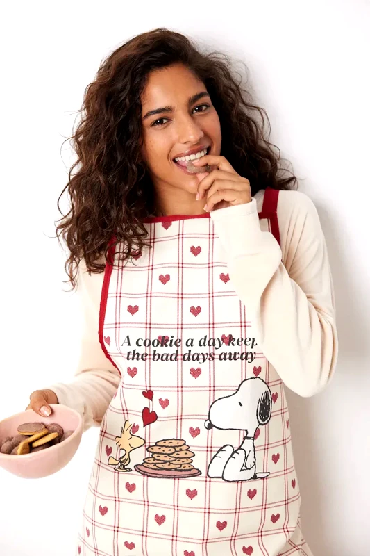 women'secret Ποδιά women'secret SNOOPY χρώμα: μπεζ, 1378892