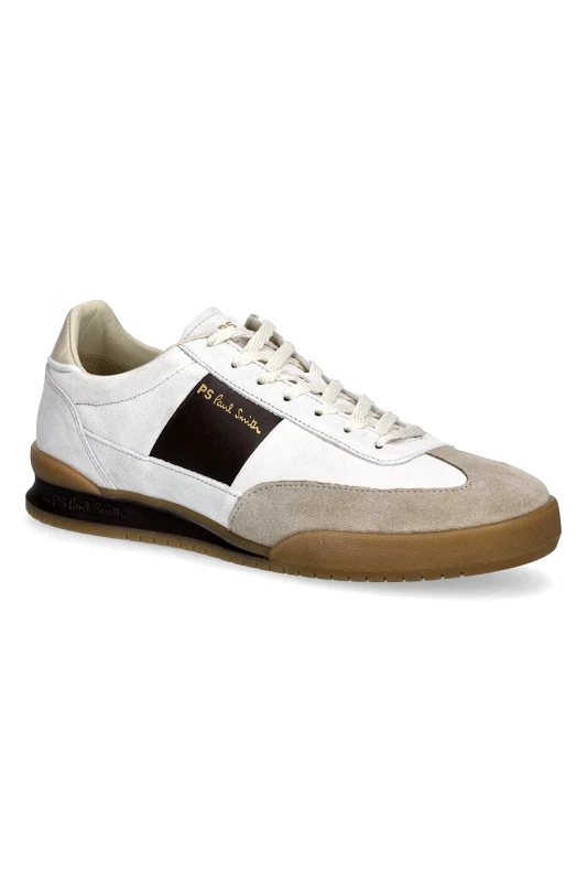 PS Paul Smith Σουέτ αθλητικά παπούτσια PS Paul Smith Dover χρώμα: άσπρο, M2S-DVR61-PSUE