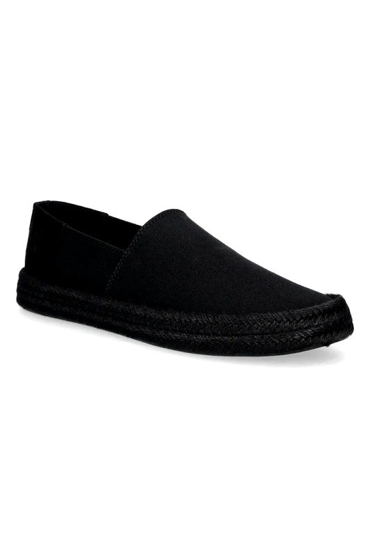 Calvin Klein Jeans Εσπαντρίγιες Calvin Klein Jeans INJ ESPADRILLE CV SU χρώμα: μαύρο, YM0YM01250