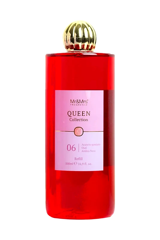 Mr & Mrs Fragrance Συμπληρωματικό άρωμα χώρου Mr & Mrs Fragrance Queen 06, 500 ml χρώμα: πολύχρωμο