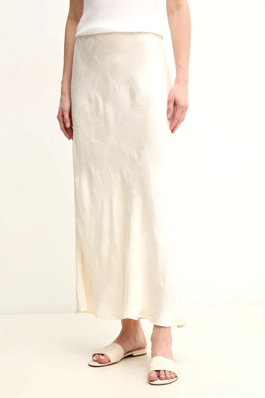 Hoss Intropia Φούστα Hoss Intropia χρώμα: μπεζ, 8429012