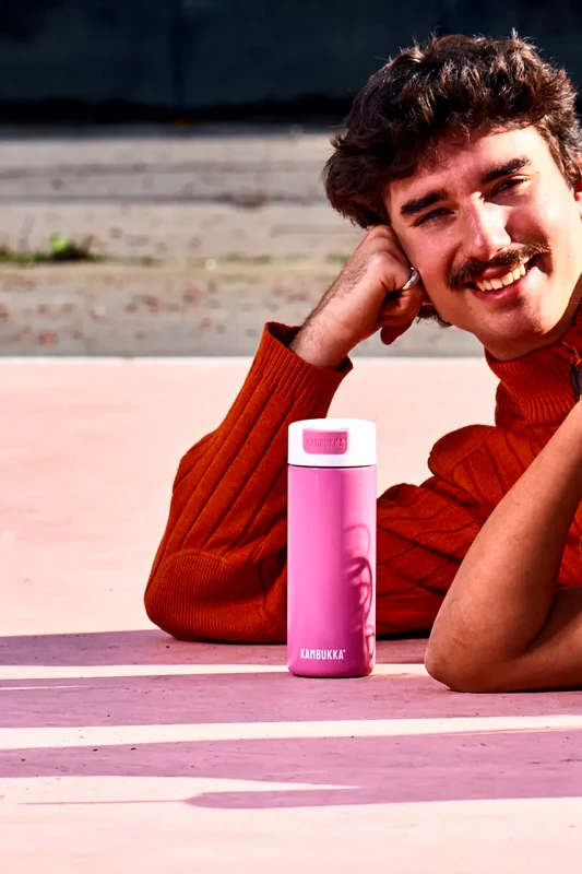 Kambukka Ισοθερμική κούπα Kambukka Olympus 500ml Macaron Pink χρώμα: ροζ, 11-02028
