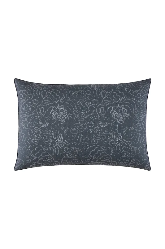Kenzo Βαμβακερή μαξιλαροθήκη Kenzo KASTRAL 50 x 75 cm χρώμα: γκρι