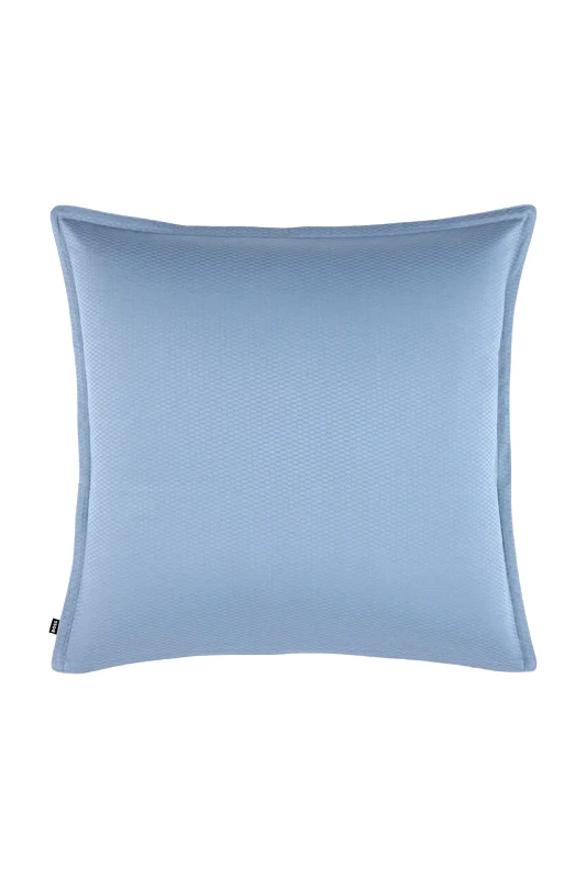 BOSS Βαμβακερή μαξιλαροθήκη BOSS LOFT Horizon 65 x 65 cm χρώμα: μπλε