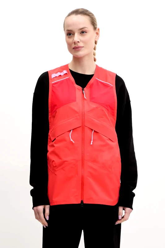 Peak Performance Αμάνικο μπουφάν Peak Performance Trailblazer χρώμα: κόκκινο, G80336