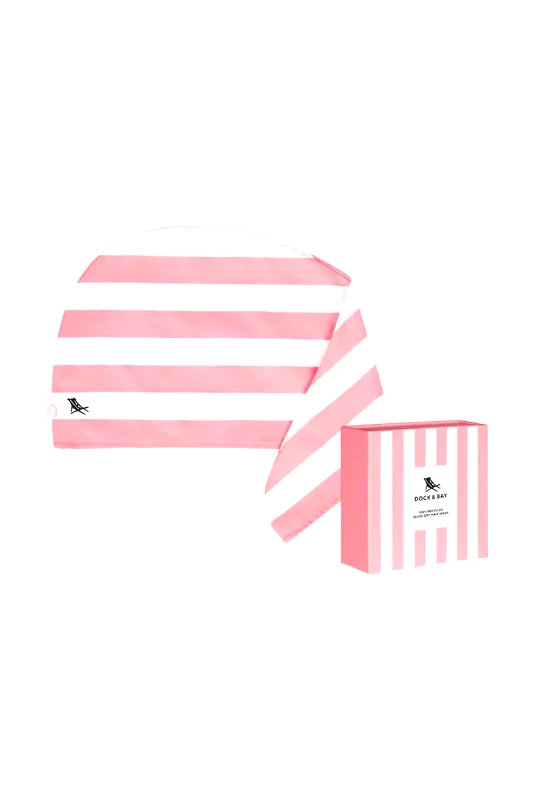 Dock & Bay Τουρμπάνι για τα μαλλιά Dock & Bay Malibu Pink M χρώμα: ροζ, 0