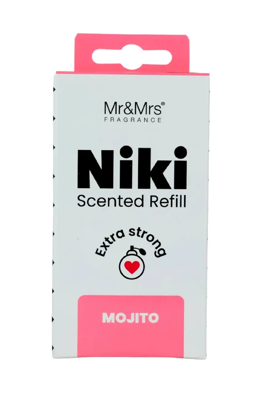 Mr & Mrs Fragrance Ένθετο για διαχυτή αυτοκινήτου Mr & Mrs Fragrance Mojito χρώμα: πολύχρωμο