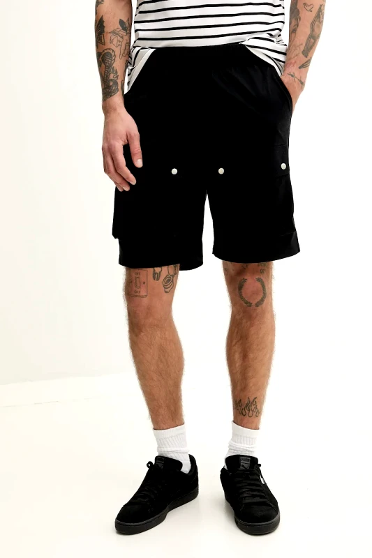 Resteröds Σορτς Resteröds Malone shorts χρώμα: μαύρο, 55251.6441