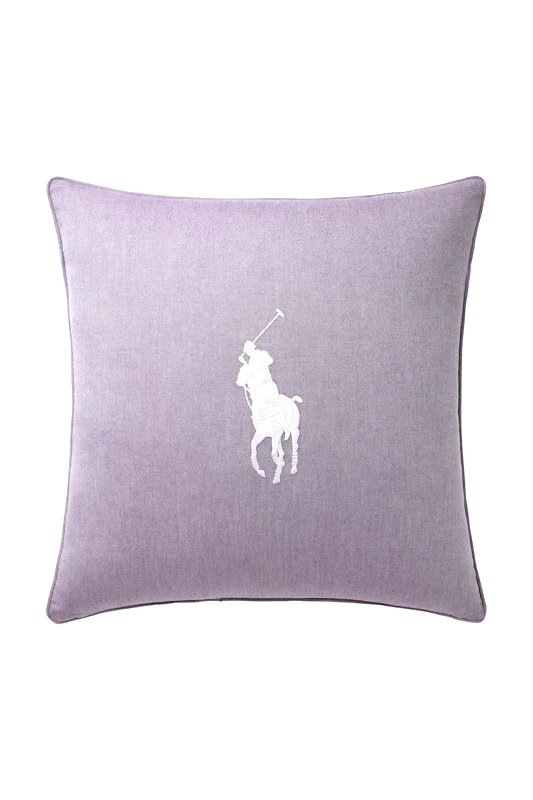 Ralph Lauren Μαξιλαροθήκη Ralph Lauren OXFORD Chalet 50 x 50 cm χρώμα: μοβ