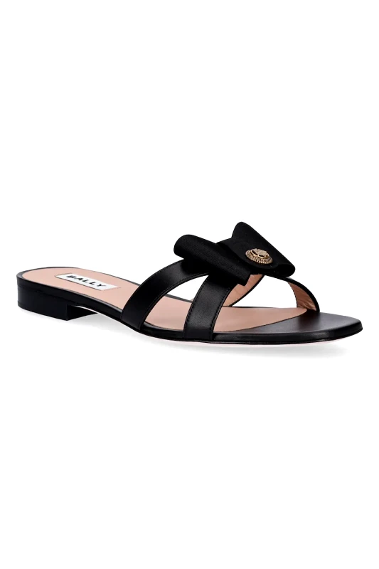 Bally Δερμάτινες παντόφλες Bally