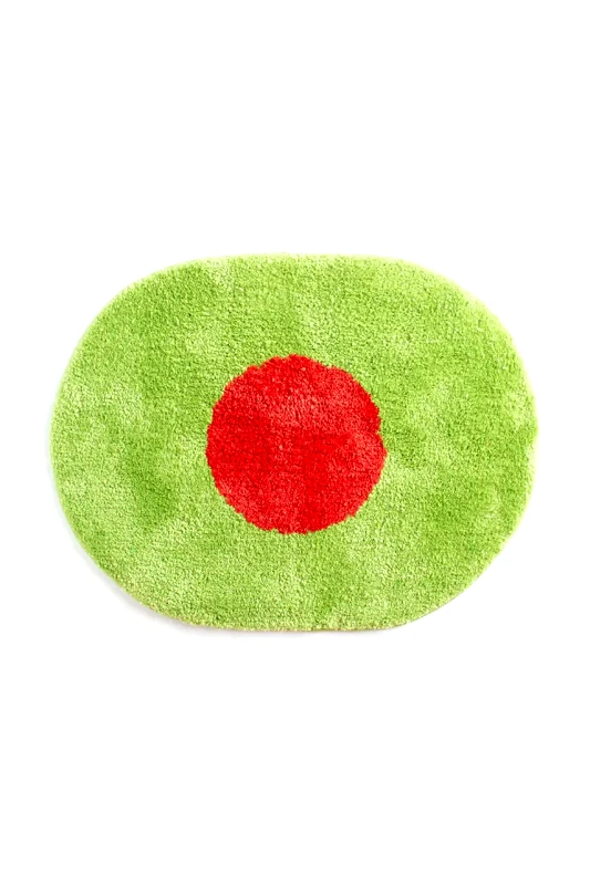 Helio Ferretti Χαλί μπάνιου Helio Ferretti Olive 60 x 45 cm χρώμα: πράσινο