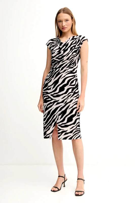 Joseph Ribkoff Φόρεμα Joseph Ribkoff χρώμα: μαύρο, 252158