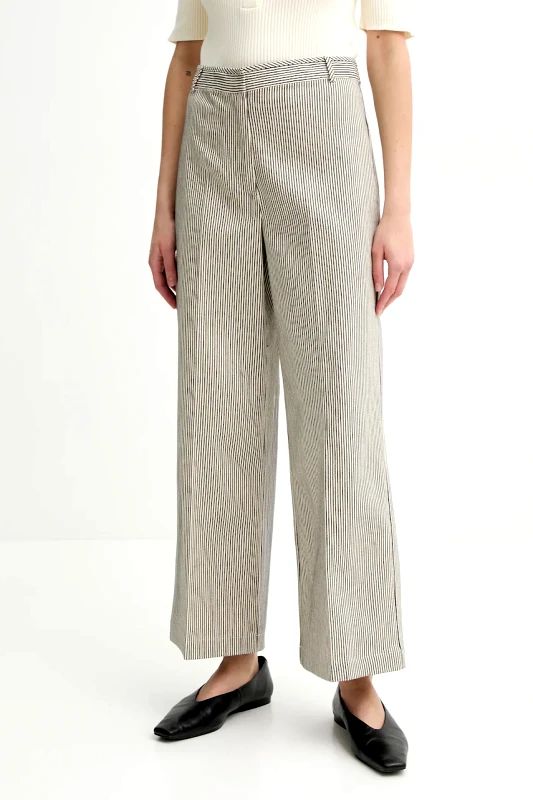 Sessun Βαμβακερό παντελόνι Sessun χρώμα: μαύρο, 25207025