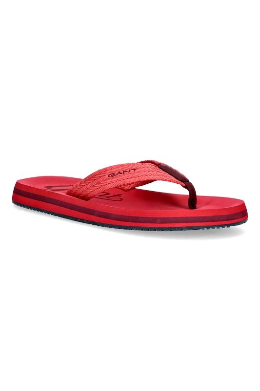 Gant Σαγιονάρες Gant Brodale χρώμα: κόκκινο, 30639850.G514