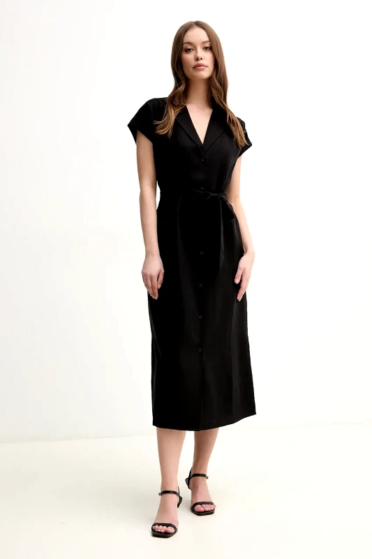 Mos Mosh Φόρεμα Mos Mosh χρώμα: μαύρο, 169630