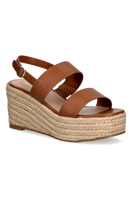 Aldo Γόβες Aldo KEONI χρώμα: καφέ, 13966663