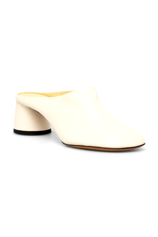 Proenza Schouler Δερμάτινα mules Proenza Schouler Glove γυναικείες, χρώμα: μπεζ, SH251033A