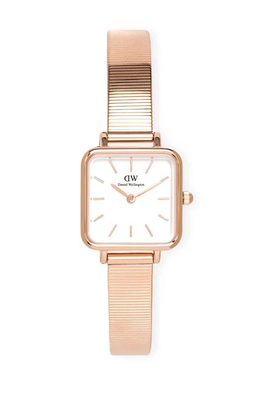Daniel Wellington Ρολόι Daniel Wellington Quadro Studio χρώμα: ροζ