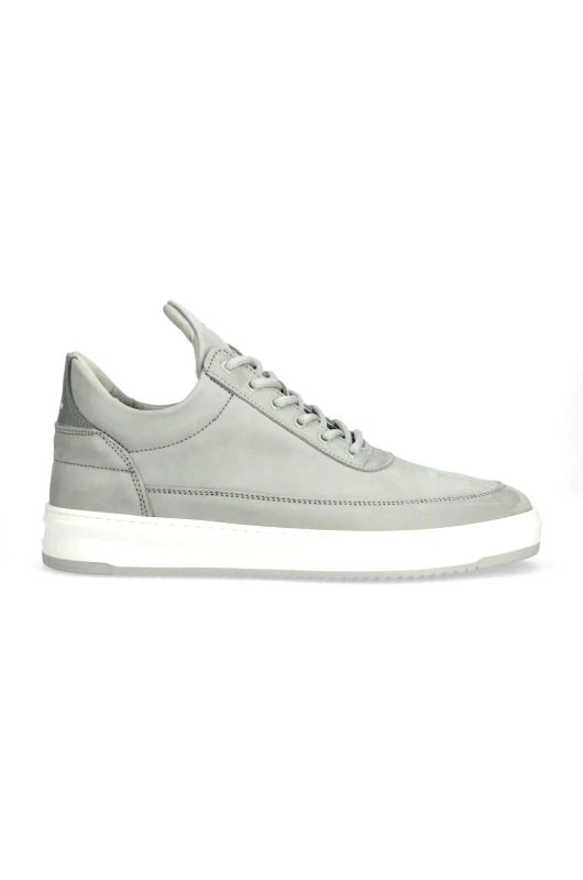 Filling Pieces Nubuck sneakers Filling Pieces Low Top Base χρώμα: γκρι, 10120591288