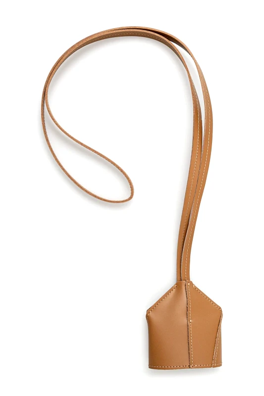 MM6 Maison Margiela Δερμάτινο μπρελόκ MM6 Maison Margiela