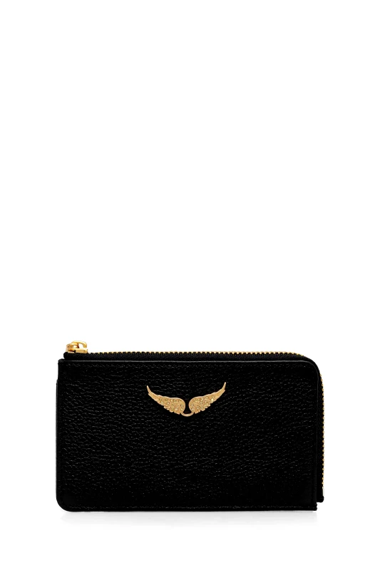 Zadig&Voltaire Δερμάτινο πορτοφόλι ZADIG&VOLTAIRE γυναικείο, χρώμα: πράσινο, LWSG00011