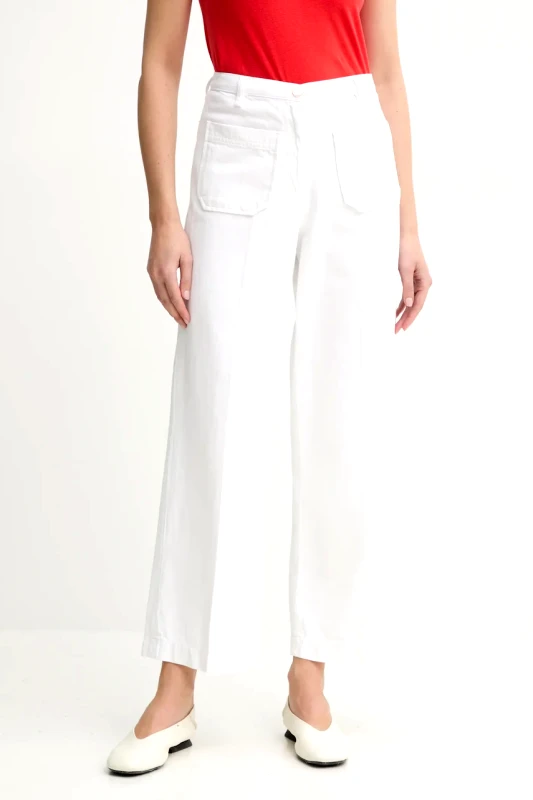 Sessun Τζιν παντελόνι Sessun χρώμα: άσπρο, 24221005