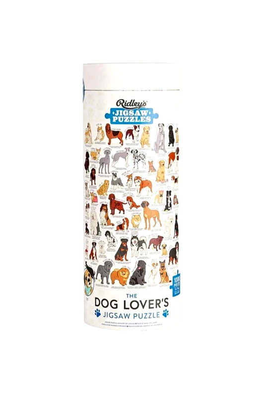 Ridley's Games Παζλ σε ένα σωλήνα Ridley's Games Dog Lover’s 1000 elementów