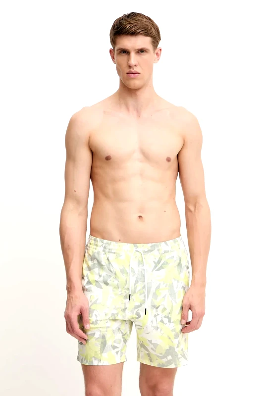 Oakley Μαγιό Oakley CANARY PALMS ανδρικό, χρώμα: κίτρινο, FOA405399