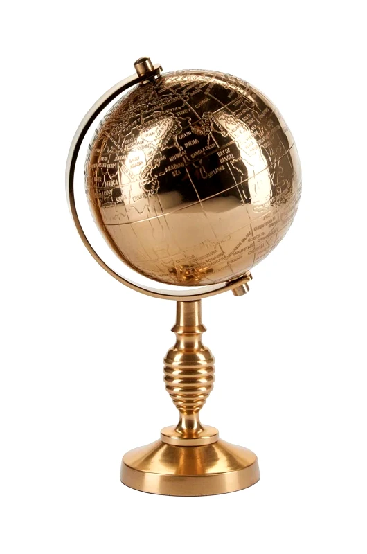 Margit Brandt Υδρόγειος γραφείου Margit Brandt Gobe in Gold