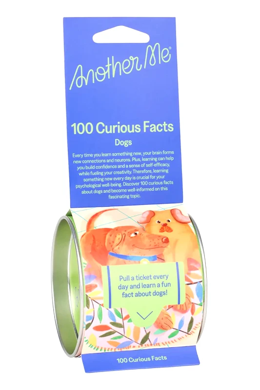Another Me Σετ αυτοκόλλητων σημειώσεων Another Me 100 Curious Facts, Dogs, English χρώμα: πολύχρωμο