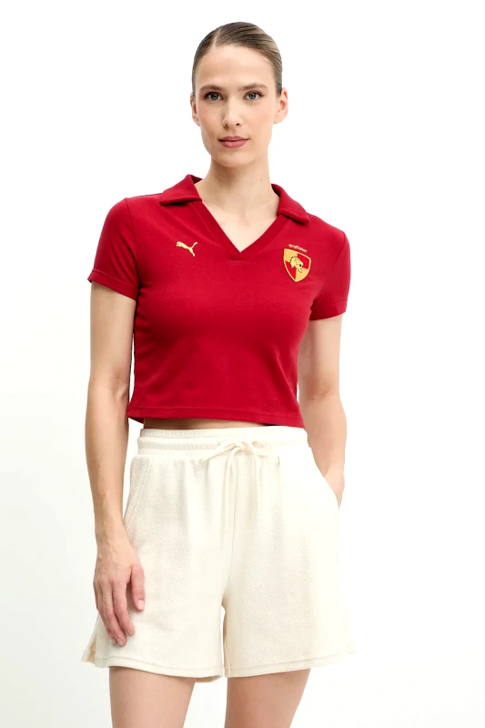 Puma Πόλο Puma PUMA x HARRY POTTER χρώμα: μπορντό, 630097