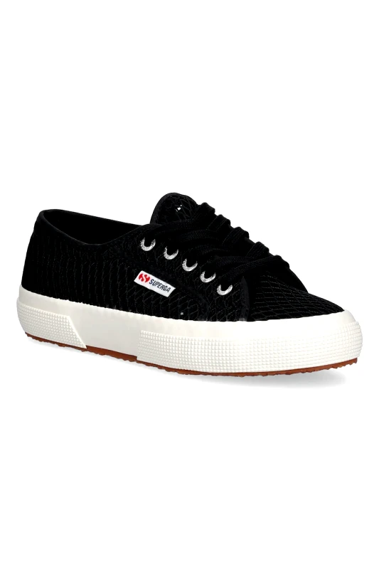 Superga Πάνινα παπούτσια Superga MESH χρώμα: μαύρο, S2135GW