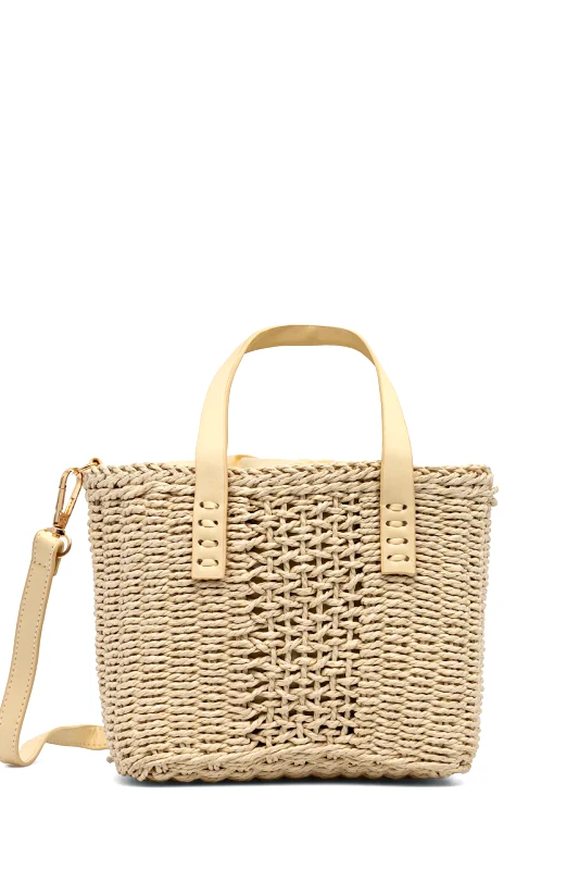 Answear.LAB Τσάντα Answear.LAB χρώμα: μπεζ