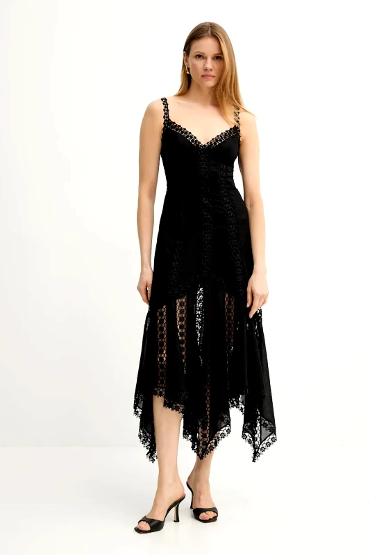 Charo Ruiz Ibiza Φόρεμα Charo Ruiz Ibiza Blossel χρώμα: μαύρο, 251621