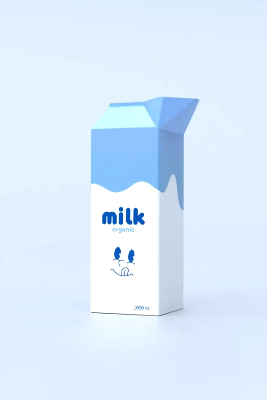 Fluid Market Διακοσμητικό βάζο Fluid Market Milk