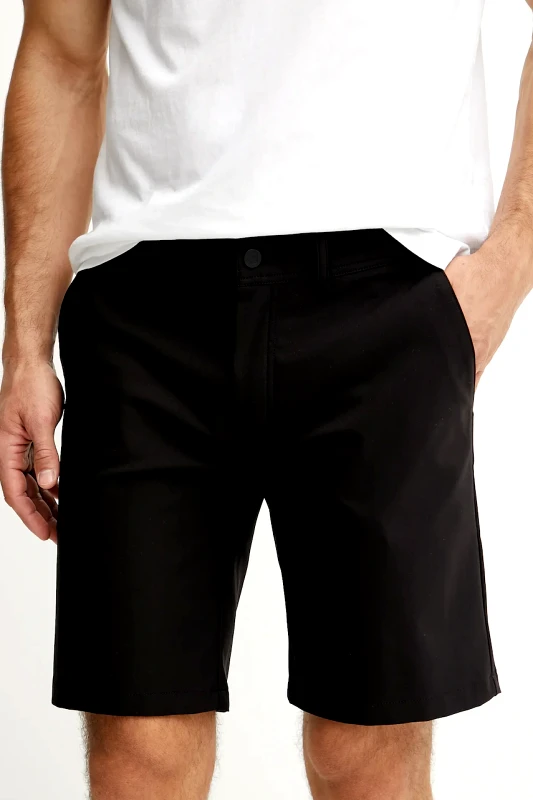 Didriksons Σορτς Didriksons IAN χρώμα: μαύρο, 505304