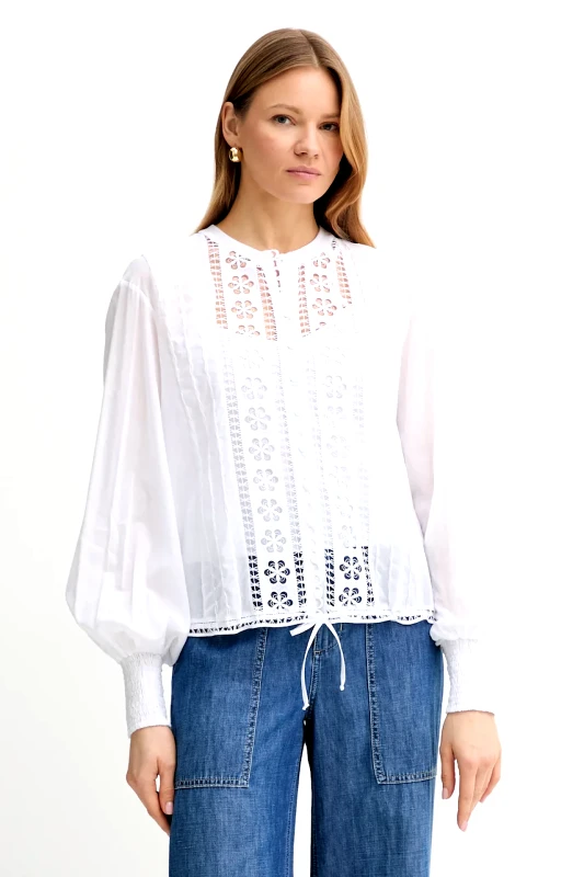 Charo Ruiz Ibiza Πουκάμισο Charo Ruiz Ibiza Donnelie χρώμα: άσπρο, 251203