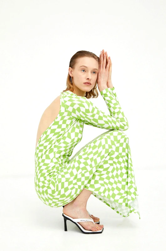 Resume Φόρεμα Résumé χρώμα: πράσινο