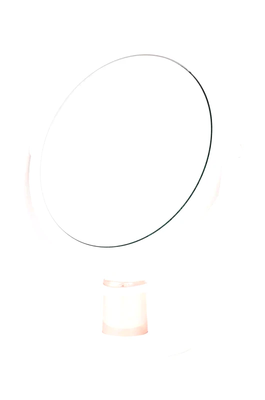 Danielle Beauty Καθρέφτης καλλωπισμού Danielle Beauty White And Rose Gold Stem