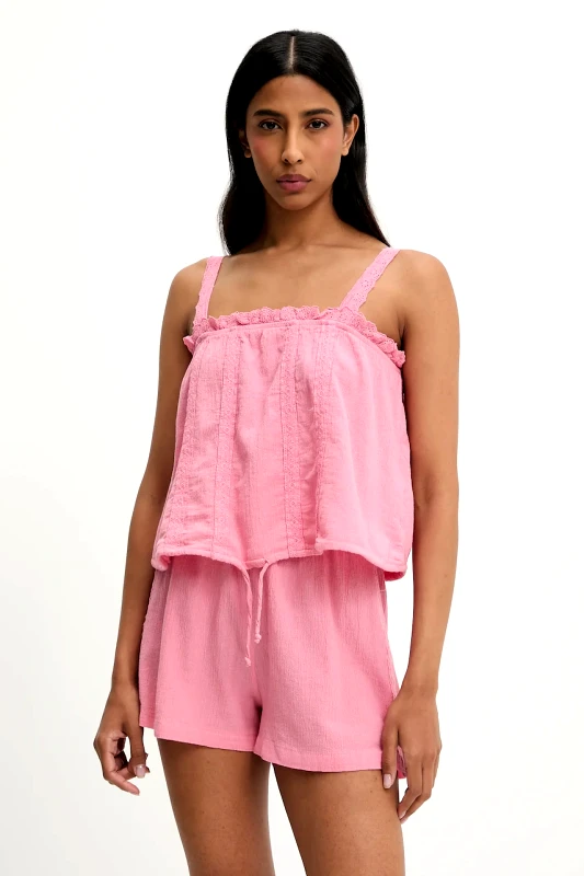 Answear.LAB Μπλούζα και βαμβακερή βερμούδα