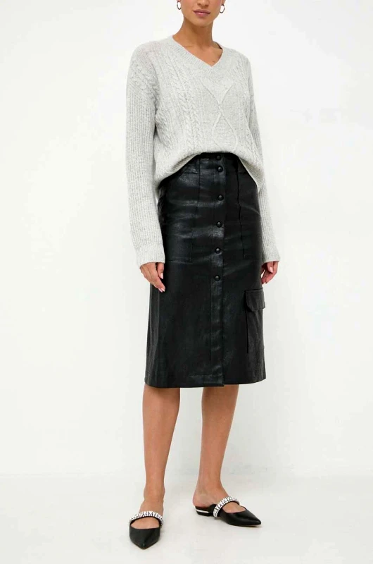 Beatrice B Φούστα Beatrice B χρώμα: μαύρο