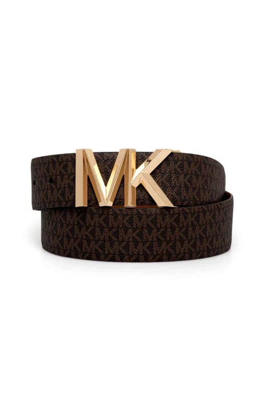 MICHAEL Michael Kors Αναστρέψιμη δερμάτινη ζώνη MICHAEL Michael Kors