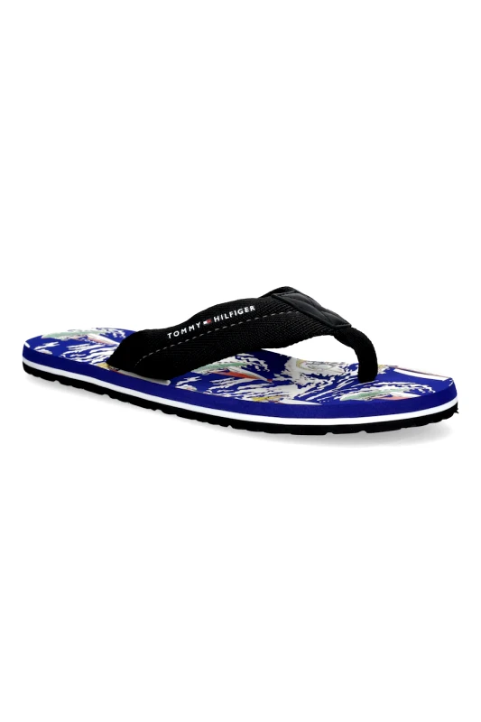 Tommy Hilfiger Σαγιονάρες Tommy Hilfiger TH SURF PRINT BEACH SANDAL