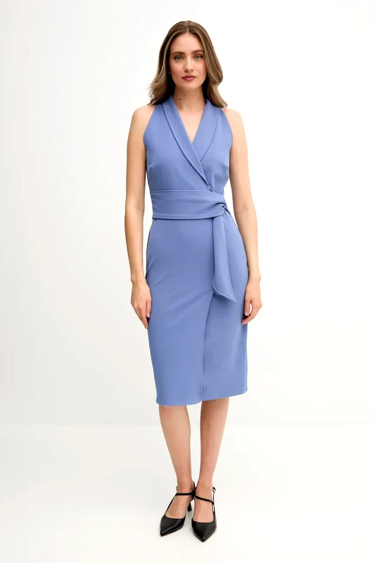 Sandro Ferrone Φόρεμα Sandro Ferrone χρώμα: μπλε, S18XBESAY